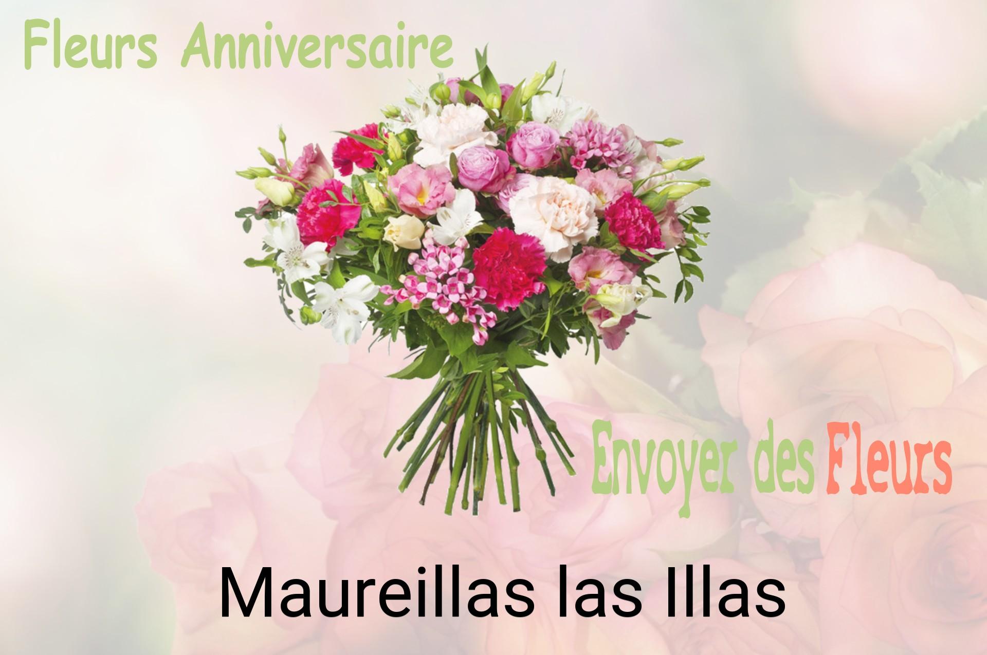 Bouquet de fleurs d’anniversaire livré à Maureillas-las-Illas